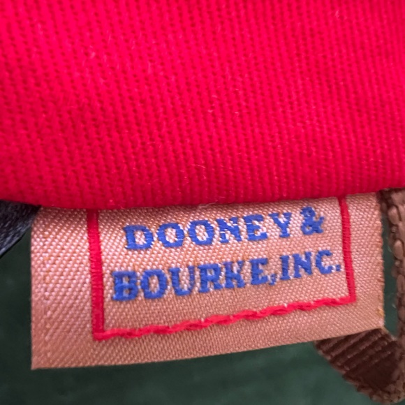 Dooney&Bourke All weather Leather Backpack with Contrast Suede Accent in Flap. - Picture 11 of 13